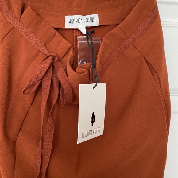 Vici dolls Danica Pocketed Wide Leg Pants - Camel NWT - Picture 5 of 6